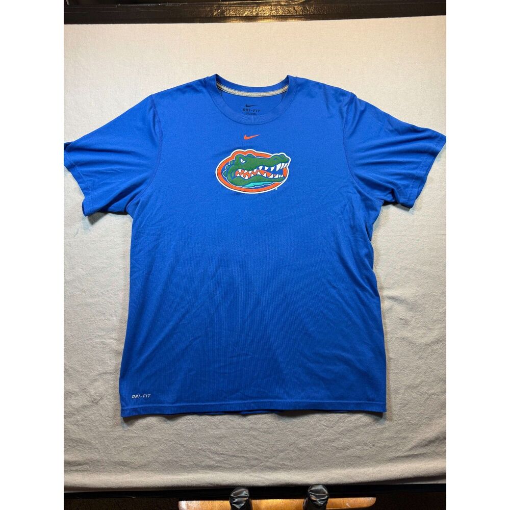 Nike Dri-FIT Florida Gators Short Sleeve T-Shirt Size L Blue